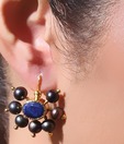 Iris Jewels Intense Blue Earrings