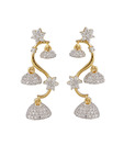 Styleos Golden Simplicity Earrings