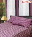 Elysia Cotton Deep Pink Bed Cover Set