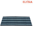Elysia Cotton Grey & Black Bedside Runner