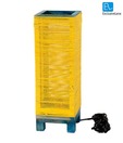 ExclusiveLane Beeja Yellow & Blue Wooden Lamp
