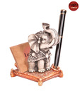 Earth Elephant Card Holder With Pen Stand