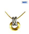 Facetz Charming Diamond Gold Pendant