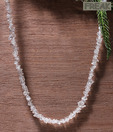 Freak Semiprecious Rose Quartz Stones Necklace