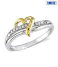 Facetz Exotic Diamond Heart Ring