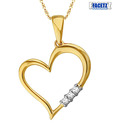 Facetz Gracious Diamond Heart Pendant