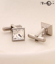 Favola Fashionable Crystal Cufflinks