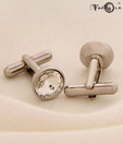 Favola Modish Crystal Cufflinks