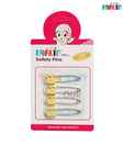 FARLIN Yellow Safety Pins - 4 Pcs