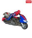 Funskool Spiderman Zoom N Go Spider Cycle