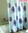 Freelance VFM Blue Floral Print Shower Curtain