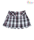 Beebay Cotton Checkered Skirt For Kids
