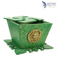 Gifting Happiness Green & Golden Multi-utility Box