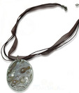 OPS. Striking Silver Alloy Pendant GDJNW9