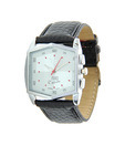 Figo Black & White Mens Watch