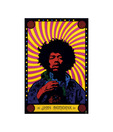 Jimi Hendrix (Psychedelic) (39 x 55 Inches)