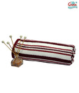 Gran Red & White Jacquard Bath Towel