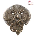 Home Sparkle Antique Brass Parrot Door Knocker