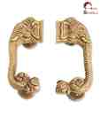 Home Sparkle Set of 2 Elephant Pull Door Handle