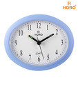 Horo Light Blue Oval Table Clock