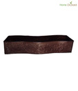 Home Orchard Dark Brown Embossed Planter