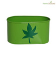 Home Orchard Light Green Capsule Shaped Planter