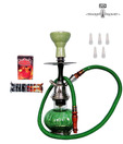 Hooked On Hookah Green Hookah
