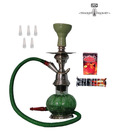 Hooked On Hookah Green Hookah