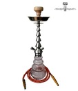 Hooked On Hookah Designer Crystal White Hookah