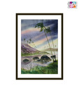Strong wind blowing by Shyamal Das (22 x 15 inches)