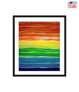 Colour Waves by Shyamali Dhar (13 x 16 inches)