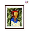 Girl by Ved Prakash Bhardwaj (11 x 9 inches)