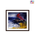 Evening Seascape by Pousali Das (9 x 10 inches)