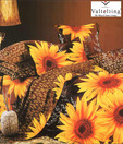 Valtellina Yellow Sunflower Double Bed Sheet With Two Pillow Covers