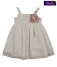 Isabelle Fabulous White Frock For Kids
