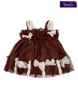 Isabelle Happening Brown Frock For Kids