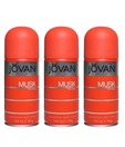 Jovan Men Musk Deo Pack of 3-Each 150 ml