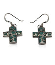 Aiva Stunning Cross Sterling Silver Earrings