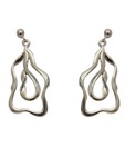 Aiva Delicate Silver Earrings