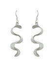 Aiva Spiral Shape Silver Earrings