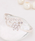Lencia Glam Shine CZ Sterling Silver Ring