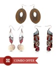 Molcha Gorgeous & Vibrant Earrings Combo