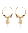 Ada Royal Pearl Beads Drop Earrings