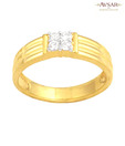 Avsar Gold and Diamond Four-Stone Men