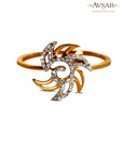 Avsar Well Crafted 18 kt Gold & Diamond Ring