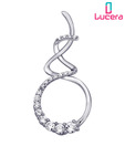 Lucera Shiny Silver Pendant