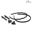Jokdz Alluring Black Hair Accessories Combo
