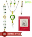 Jpearls Precious Pearl & Silver Couple Hamper