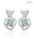 Johareez Creatively Crafted Heart Earrings