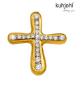Kuhjohl Religious Cross Sterling Silver Pendant